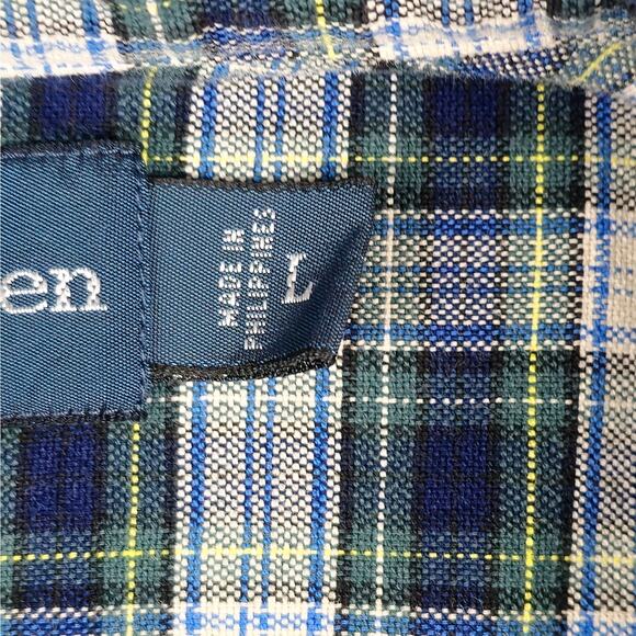 Ralph Lauren Shirt Mens Size Large Classic Fit Plaid Long Sleeve Button Down - Picture 14 of 16